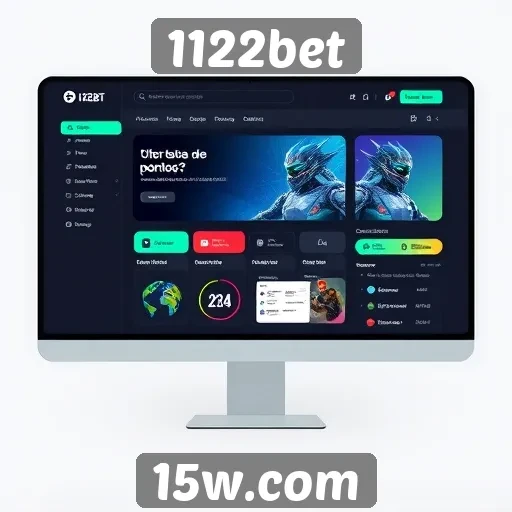 Interface do usuário do 1122bet é intuitiva e acessível