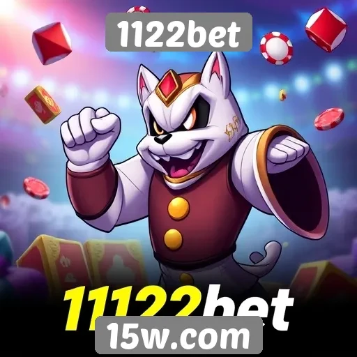 Variedade de jogos disponíveis em 1122bet